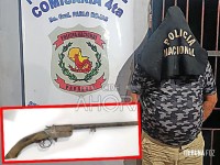 Homem preso por violência doméstica após ameaçar sua companheira de morte em Ciudad Del Este