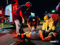 Mulher é agredida e jogada de carro em movimento pelo namorado na Av. Mário Filho