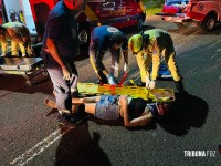 Mulher é agredida e jogada de carro em movimento pelo namorado na Av. Mário Filho