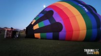 Balão de ar quente decola em São Miguel do Iguaçu e encanta moradores ao amanhecer