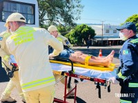 Colisão entre dois carros deixa feridos na BR-277 em São Miguel do Iguaçu