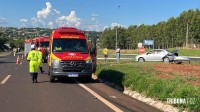 Colisão entre dois carros deixa feridos na BR-277 em São Miguel do Iguaçu