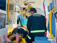 Colisão entre dois carros deixa feridos na BR-277 em São Miguel do Iguaçu