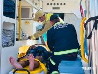 Colisão entre dois carros deixa feridos na BR-277 em São Miguel do Iguaçu