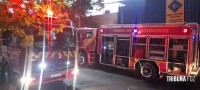 Bombeiros são mobilizados após incêndio em bicicletaria no Bairro Boicy em Foz do Iguaçu 