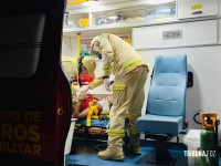 Homem é resgatado debaixo de ponte após ser agredido e cair no Rio Almada na Av. Tancredo Neves