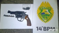 PM prende homem por porte ilegal de arma de fogo no bairro Morumbi em Foz do Iguaçu