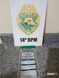 PM apreende motocicleta e lavra Termo Circunstanciado em São Miguel do Iguaçu