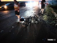 Um morto e cinco feridos em acidente envolvendo três motocicletas e um carro no Paraguai