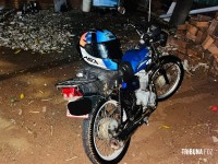 Adolescente pilotando moto sofre queda e fica ferido no Bairro Três Lagoas 