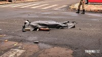 Motociclista morre após colisão no Bairro Morumbi II