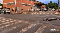 Motociclista morre após colisão no Bairro Morumbi II