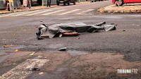 Motociclista morre após colisão no Bairro Morumbi II