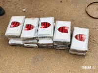 Carga milionária de 76 tabletes de cocaína é apreendida pela Policia Civil na BR-277 