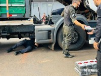 Carga milionária de 76 tabletes de cocaína é apreendida pela Policia Civil na BR-277 