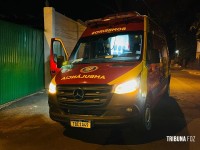 Homem cai após sair de bar e é socorrido pelo SIATE após ficar ferido no Portal da Foz