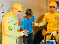 Homem cai após sair de bar e é socorrido pelo SIATE após ficar ferido no Portal da Foz