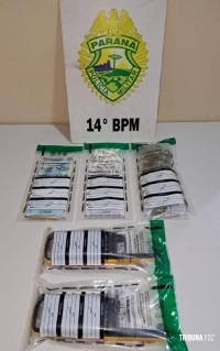 PM prende dois homens e apreende adolescente por tráfico de drogas em Medianeira