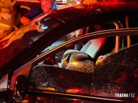 Homem é morto a tiros dentro de carro  no bairro Conjunto Libra 