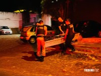 Homem é morto a tiros dentro de carro  no bairro Conjunto Libra 