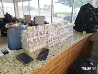 PF e PRF apreendem mais de 1.600 ampolas de medicamento irregular em ônibus na BR-277 PF e PRF apreendem mais de 1.600 ampolas de medicamento irregular em ônibus na BR-277