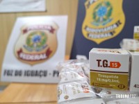 PF e PRF apreendem mais de 1.600 ampolas de medicamento irregular em ônibus na BR-277 PF e PRF apreendem mais de 1.600 ampolas de medicamento irregular em ônibus na BR-277