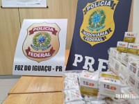 PF e PRF apreendem mais de 1.600 ampolas de medicamento irregular em ônibus na BR-277 PF e PRF apreendem mais de 1.600 ampolas de medicamento irregular em ônibus na BR-277