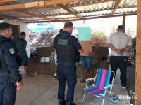 Guarda Municipal prende duas pessoas na Vila Portes, uma com revolver 38 e outra que era foragido da Justiça