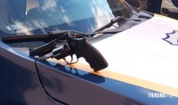 Guarda Municipal prende duas pessoas na Vila Portes, uma com revolver 38 e outra que era foragido da Justiça