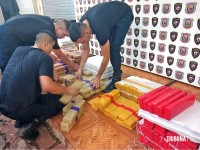 Policia apreende caminhão com 352 Kg de maconha após perseguição policial em Ciudad Del Este no Paraguai