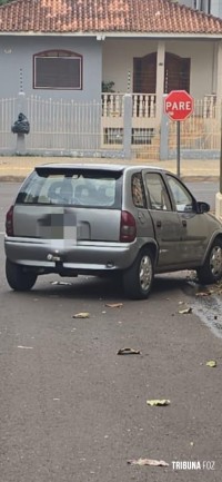 Guarda Municipal de Foz do Iguaçu localiza veículo furtado no Jardim Central