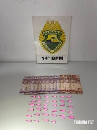 Policia Militar apreende cocaína e encaminha suspeito por tráfico em Foz do Iguaçu