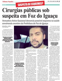 Cirurgias públicas sob suspeita em Foz do Iguaçu