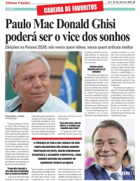 A quádrupla disputa no governo do Paraná e o Super-Vice da Federação PP/União Brasil?
