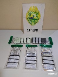 PM prende dois indivíduos por tráfico de drogas e cumpre Mandado Judicial em Medianeira