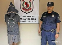 Acusado de furto com extensa ficha criminal é preso em Hernandárias no Paraguai