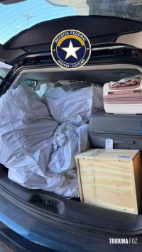 Receita Federal retém R$ 300 mil em mercadorias durante fiscalização no Aeroporto de Foz do Iguaçu