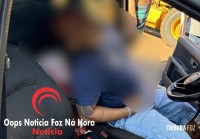 Execução no centro de Itaipulândia: Motorista é morto a tiros dentro de carro