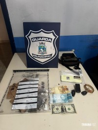 Guarda Municipal aborda motociclista com drogas no Jardim Nacional 