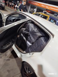 Guarda Municipal apreende menor dirigindo veículo carregado com cigarros contrabandeados na Vila Portes durante a madrugada