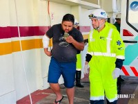 Assalto na BR-277 termina com dois baleados na baixada do leão em Foz do Iguaçu