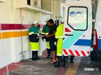 Assalto na BR-277 termina com dois baleados na baixada do leão em Foz do Iguaçu