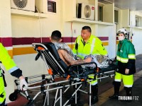 Assalto na BR-277 termina com dois baleados na baixada do leão em Foz do Iguaçu