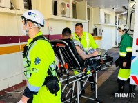 Assalto na BR-277 termina com dois baleados na baixada do leão em Foz do Iguaçu