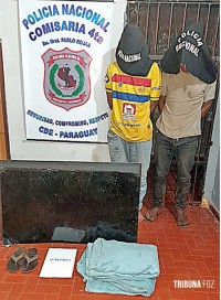 Dois indígenas são presos com itens roubados de uma residência em Ciudad Del Este