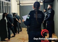 Guarda Municipal prende dupla após furto de cadeiras em loja de móveis