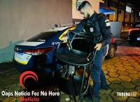 Guarda Municipal prende dupla após furto de cadeiras em loja de móveis