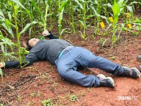 Homem é executado com vários tiros em área rural de Santa Terezinha de Itaipu