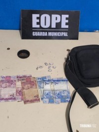 Guarda Municipal detém indivíduo por tráfico de drogas na Praça da Bíblia em Foz do Iguaçu