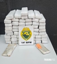 PM prende mulher com grande quantidade de drogas na área central de Foz do Iguaçu